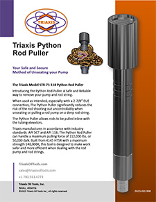 Triaxis Python Rod Puller